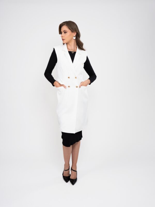 Jaleco Lírio- Off White