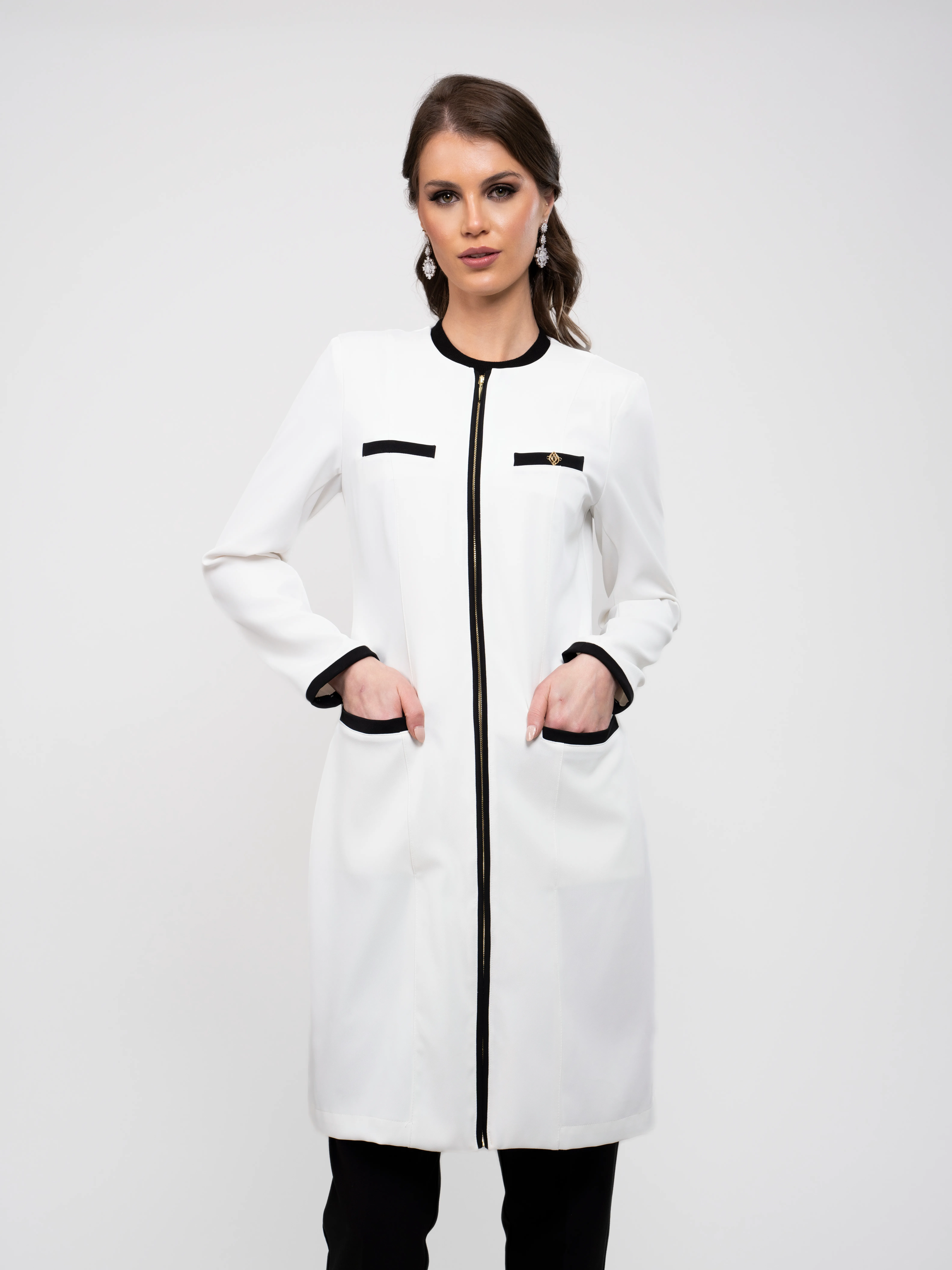 Jaleco Tulipa - Off White